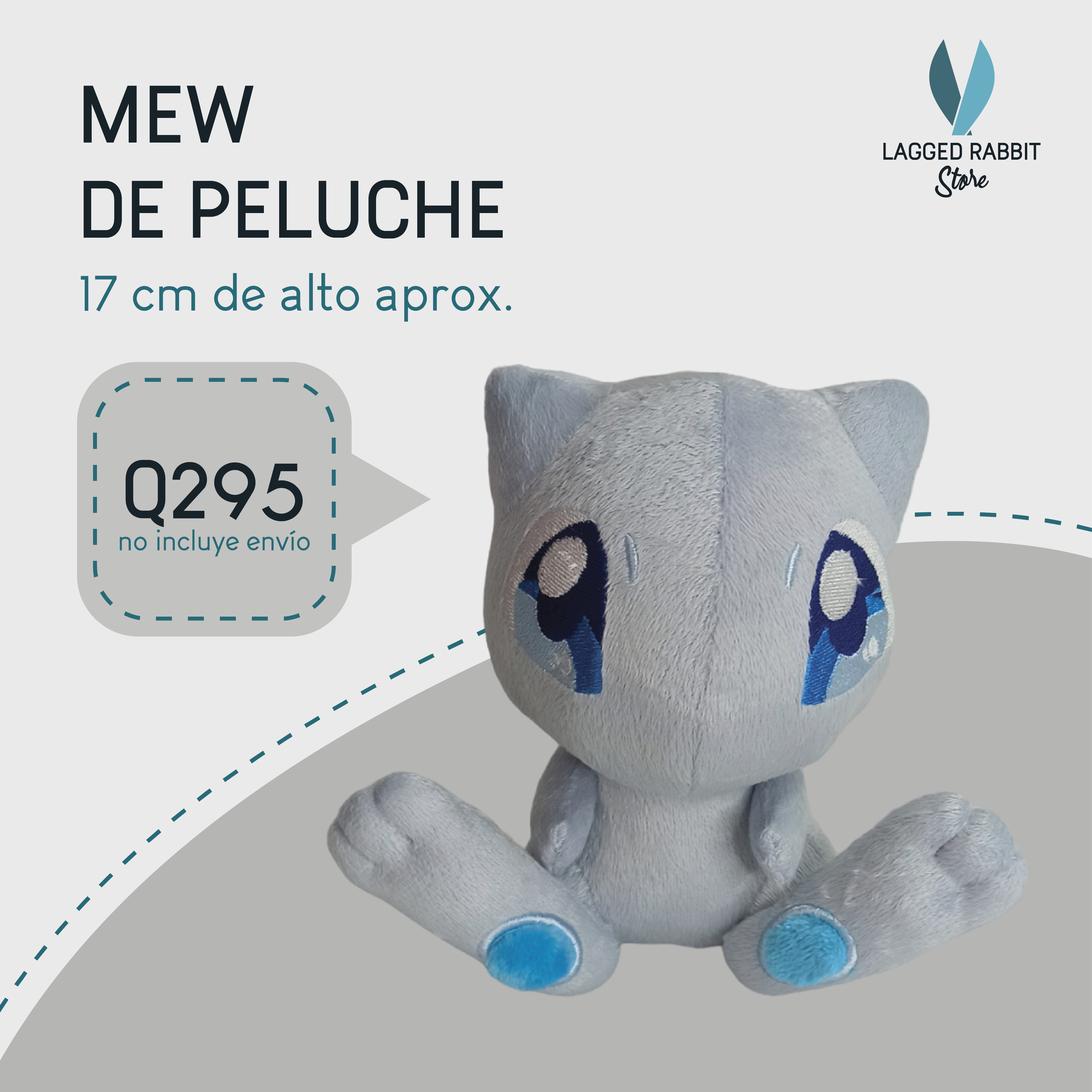 Peluche Mew Pokémon - pandaenlinea